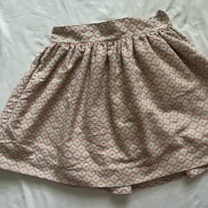 bella bliss Pink and Cream Kids Skirt